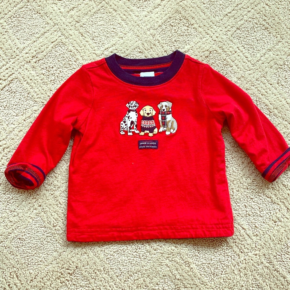 Janie and Jack REVERSIBLE Top